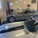 C1 Corvette Neon Sign With Blue Outer Ring C1 Corvette Neon Sign With Blue Outer Ring