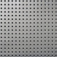 Four 17" x 33" Galvanized Flat Metal Pegboards Four 17" x 33" Galvanized Flat Metal Pegboards