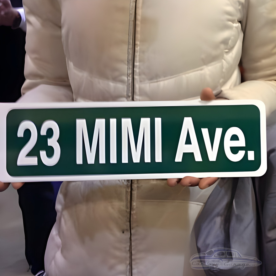 Personalized Street Sign Personalized Street Sign