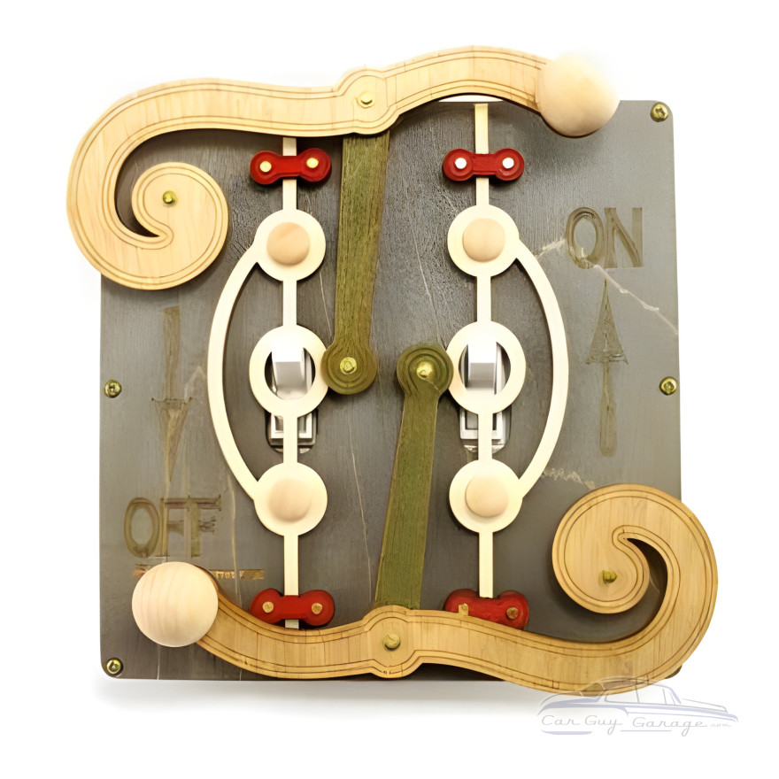 Gray Double Toggle Fulcrum Light Switch Plate Gray Double Toggle Fulcrum Light Switch Plate