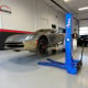 Mobile Single Post Car Lift 6,000 lb 115V Drive-Over Indoor/Outdoor