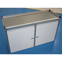6 foot Aluminum Workbench Cabinet