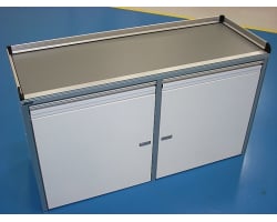 6 foot Aluminum Workbench Cabinet