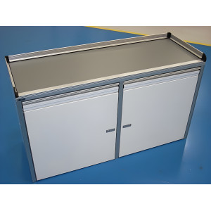 6 foot Aluminum Workbench Cabinet