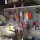 Two 16" x 32" Galvanized Metal Pegboards Two 16" x 32" Galvanized Metal Pegboards