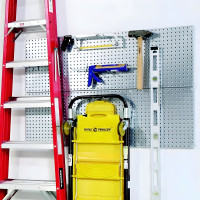 16 x 48 Metal Pegboard Panels, Heavy-Duty Galvanized Steel, 2-Pack