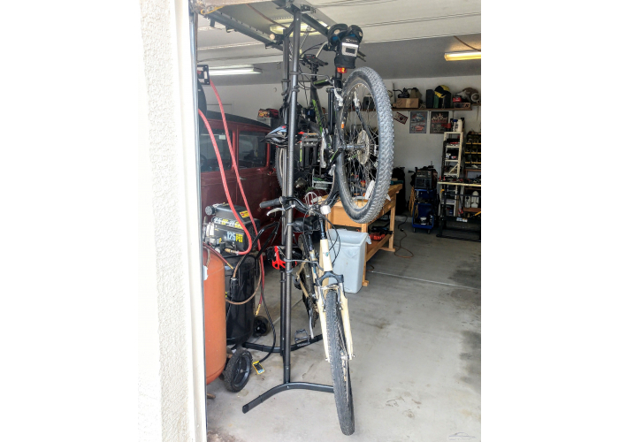 Free-Standing Four Bike Rack