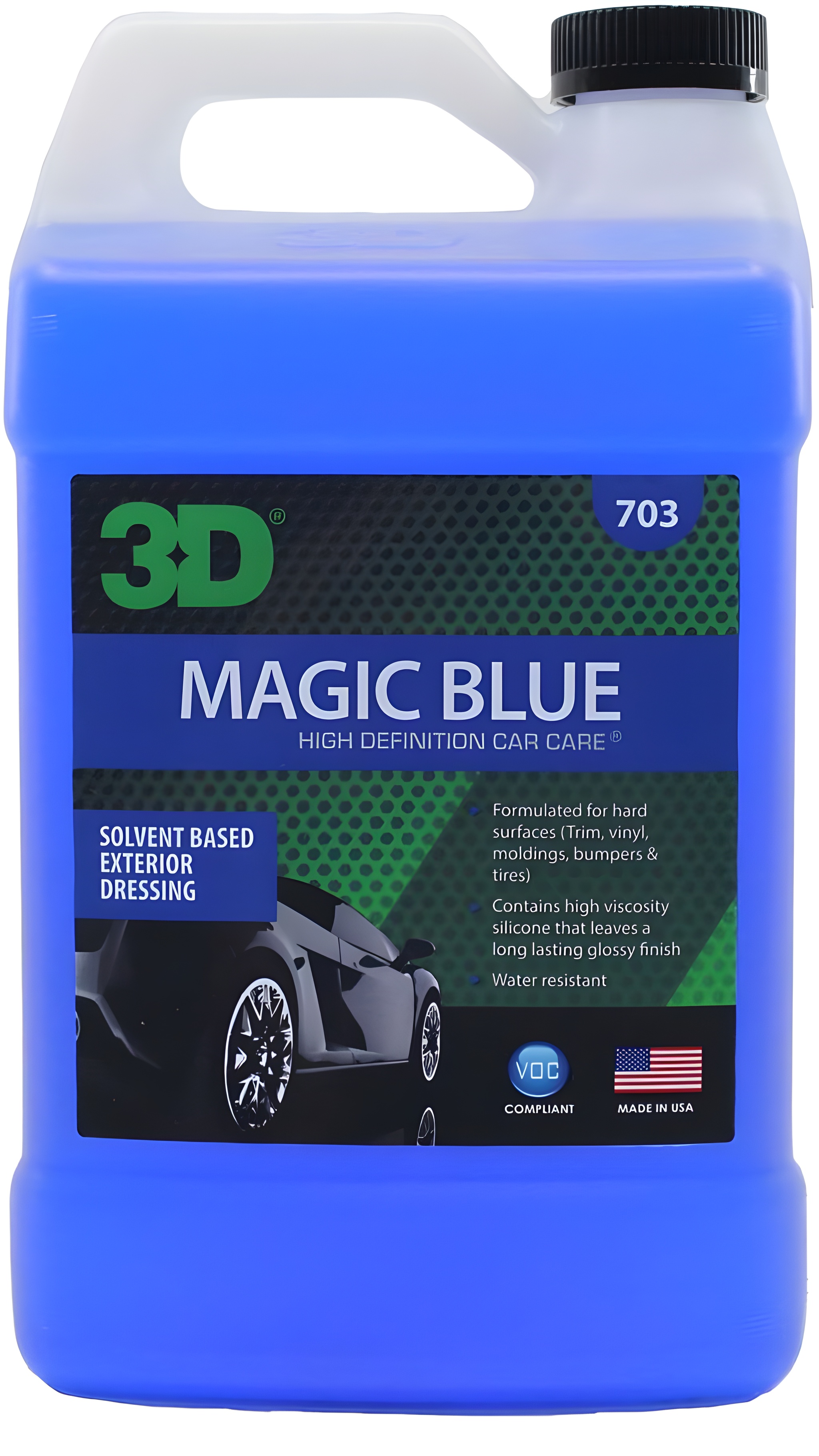 3D Magic Blue Dressing 1 Gal 3D Magic Blue Dressing 1 Gal