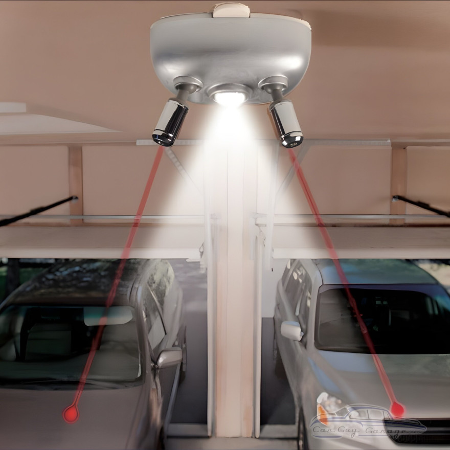 Dual Garage Laser with Motion-Activated Light Dual Garage Laser with Motion-Activated Light