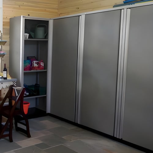 Aluminum Garage Closets