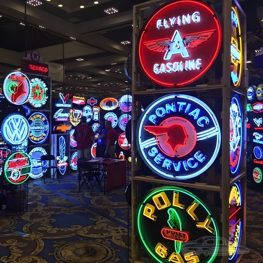 Flying A Gasoline Neon Sign Flying A Gasoline Neon Sign