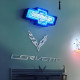Chevrolet Bowtie Neon Sign with Backing Chevrolet Bowtie Neon Sign with Backing