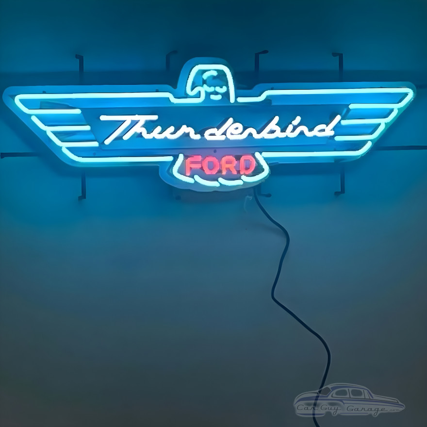 Ford Thunderbird Neon Sign Ford Thunderbird Neon Sign