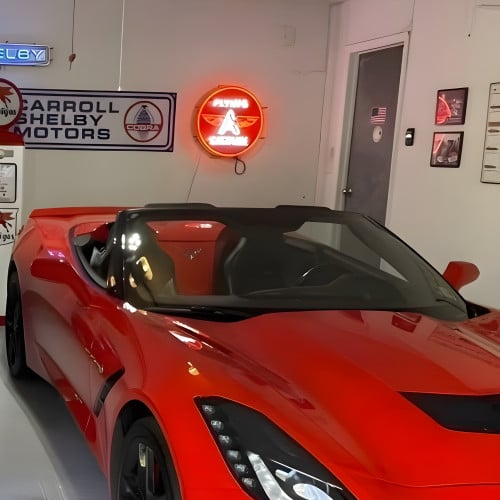 24 Inch Flying A Gasoline Neon Sign