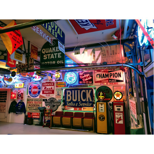 Smith-O-Lene Gasoline Neon Sign