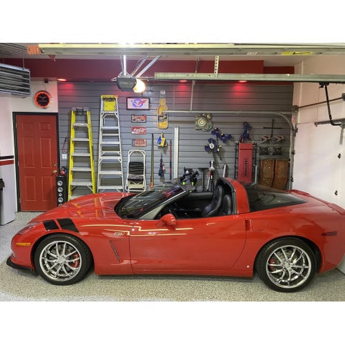 Corvette C6 Neon Clock