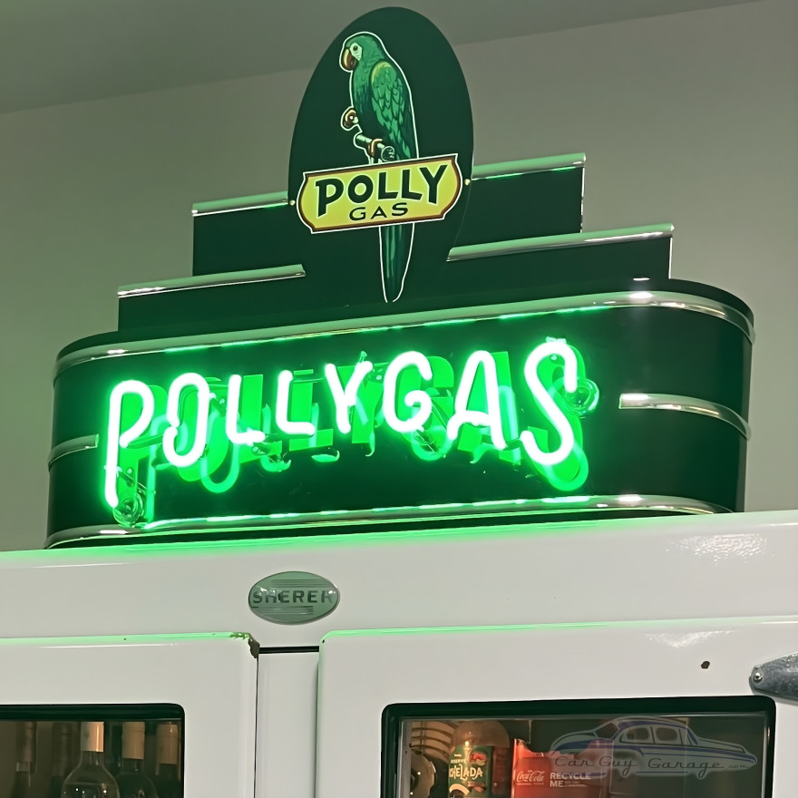 34" wide Polly Gas Neon Sign 34" wide Polly Gas Neon Sign