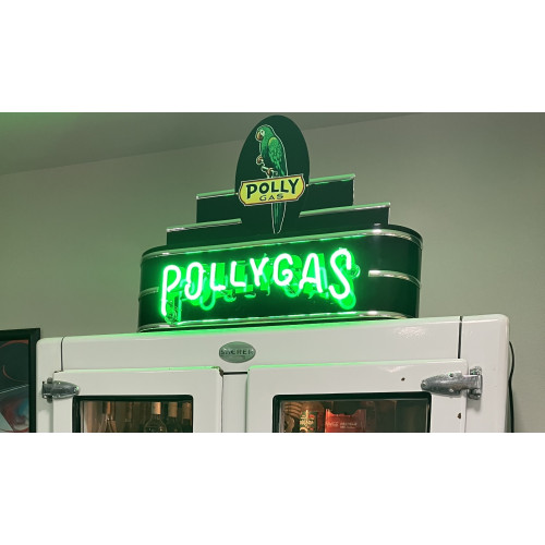 34" wide Polly Gas Neon Sign