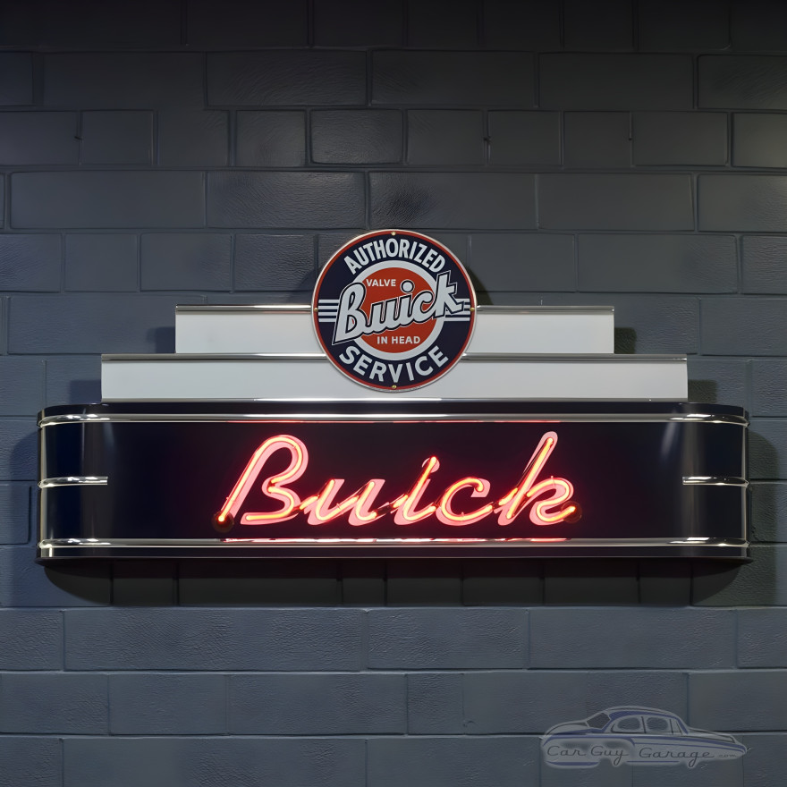 Buick Authorized Service Neon Sign - 48" x 24"