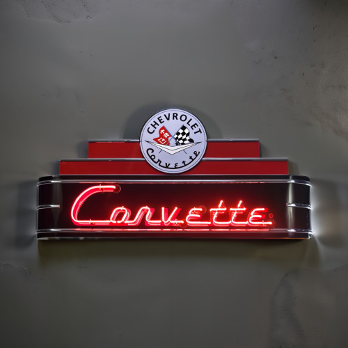 48" wide Corvette C1 Neon Sign