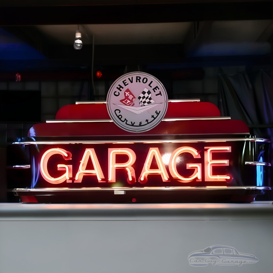 48" wide C1 Corvette Garage Neon Sign 48" wide C1 Corvette Garage Neon Sign