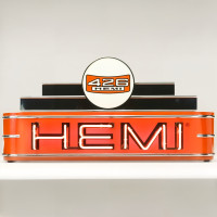 426 HEMI Orange Mopar Neon Sign - 48" x 24"