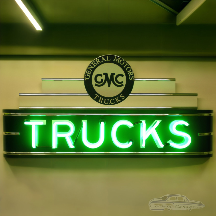 48" wide Neon GMC Trucks Sign 48" wide Neon GMC Trucks Sign