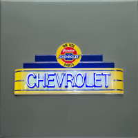 48" wide Genuine Chevrolet Parts Neon Sign