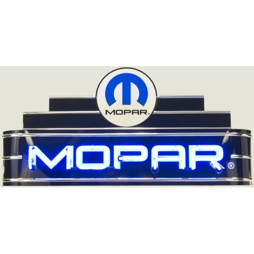 48" wide Mopar Black Neon Sign
