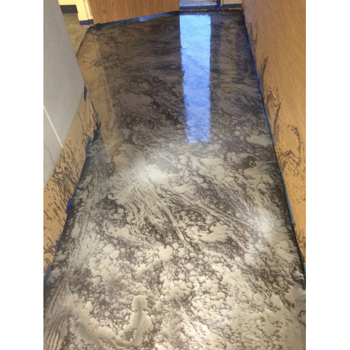 House of Smoke Basecoat with Storm Cloud Effects Metallic Epoxy 