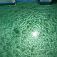 Green Glass Basecoat with Green Glass Effects Metallic Epoxy 