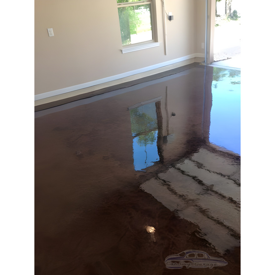 Sweet Brown Basecoat With Sweet Brown Effects Metallic Epoxy Sweet Brown Basecoat With Sweet Brown Effects Metallic Epoxy