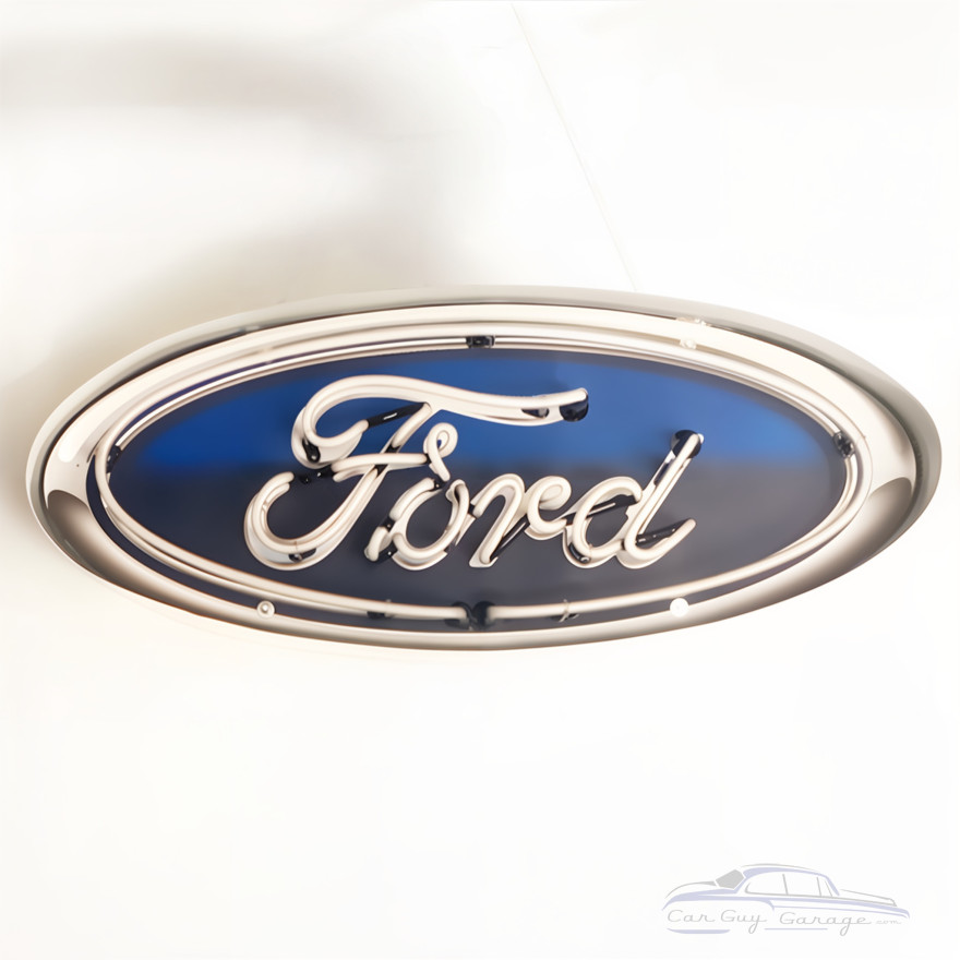 Ford Oval Neon Sign Ford Oval Neon Sign