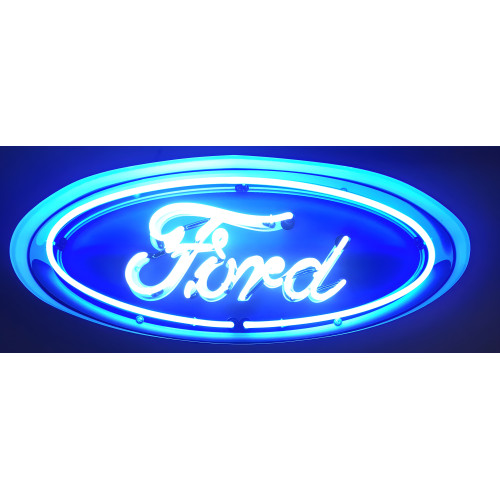 Ford Oval Neon Sign 