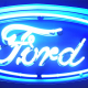 Ford Oval Neon Sign 