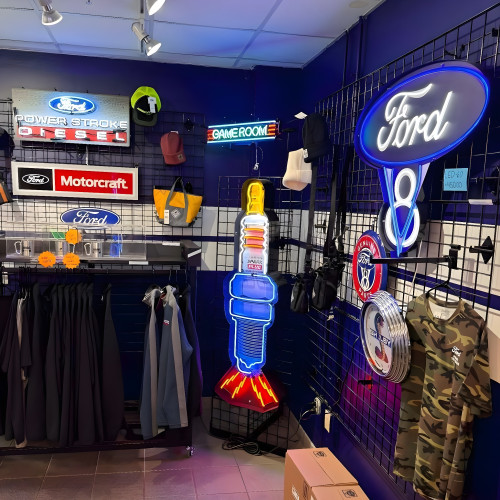 Ford Power Stroke Diesel Neon Sign with Backing