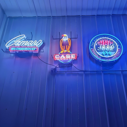 Case Eagle International Harvester Neon Sign