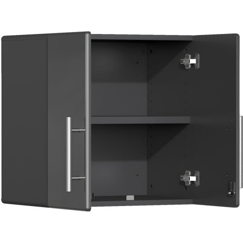 Grey Modular 2-Door Garage Wall Cabinet