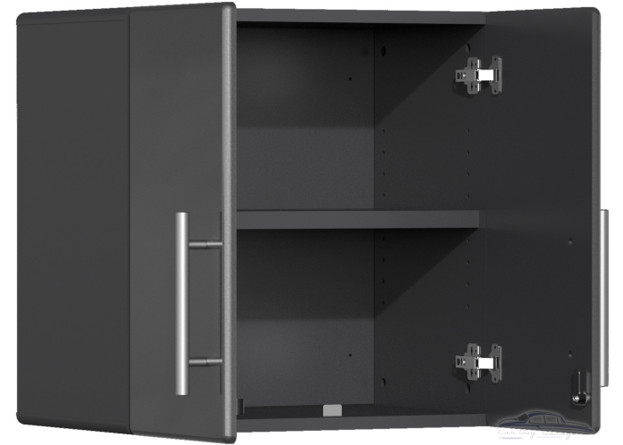Grey Modular 2-Door Wall Cabinet