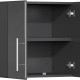 Grey Modular 4 Piece Wall Cabinet Kit