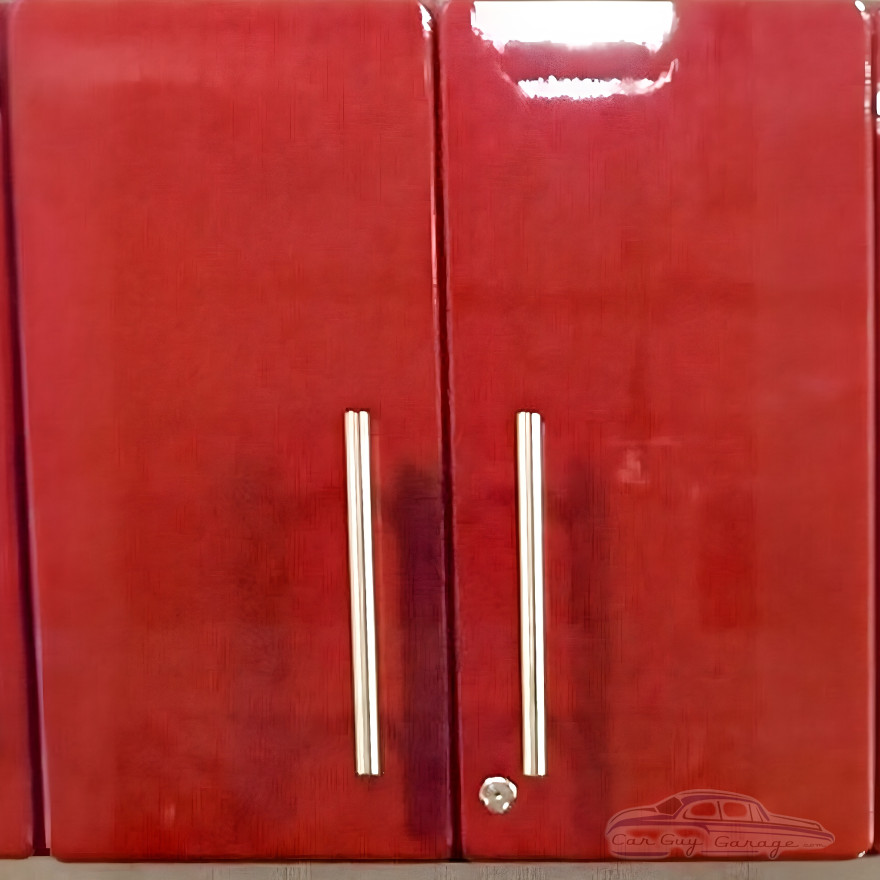 Red Modular 2-Door Garage Wall Cabinet Red Modular 2-Door Garage Wall Cabinet