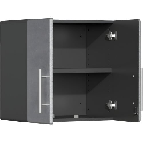 Silver Modular 2-Door Garage Wall Cabinet
