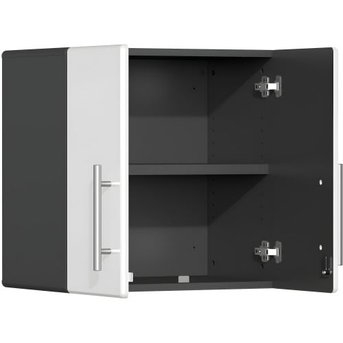 White Modular 2-Door Garage Wall Cabinet