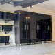 Black Modular 3 Piece Garage Storage Closets Black Modular 3 Piece Garage Storage Closets