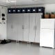Silver Modular 3 Piece Garage Storage Closets Silver Modular 3 Piece Garage Storage Closets