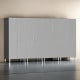 Silver Modular 4 Piece Garage Storage Closets Silver Modular 4 Piece Garage Storage Closets