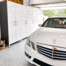 Ulti-mate Garage Cabinets in Starfire White