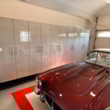 Ulti-mate Garage Cabinets in Stardust Silver