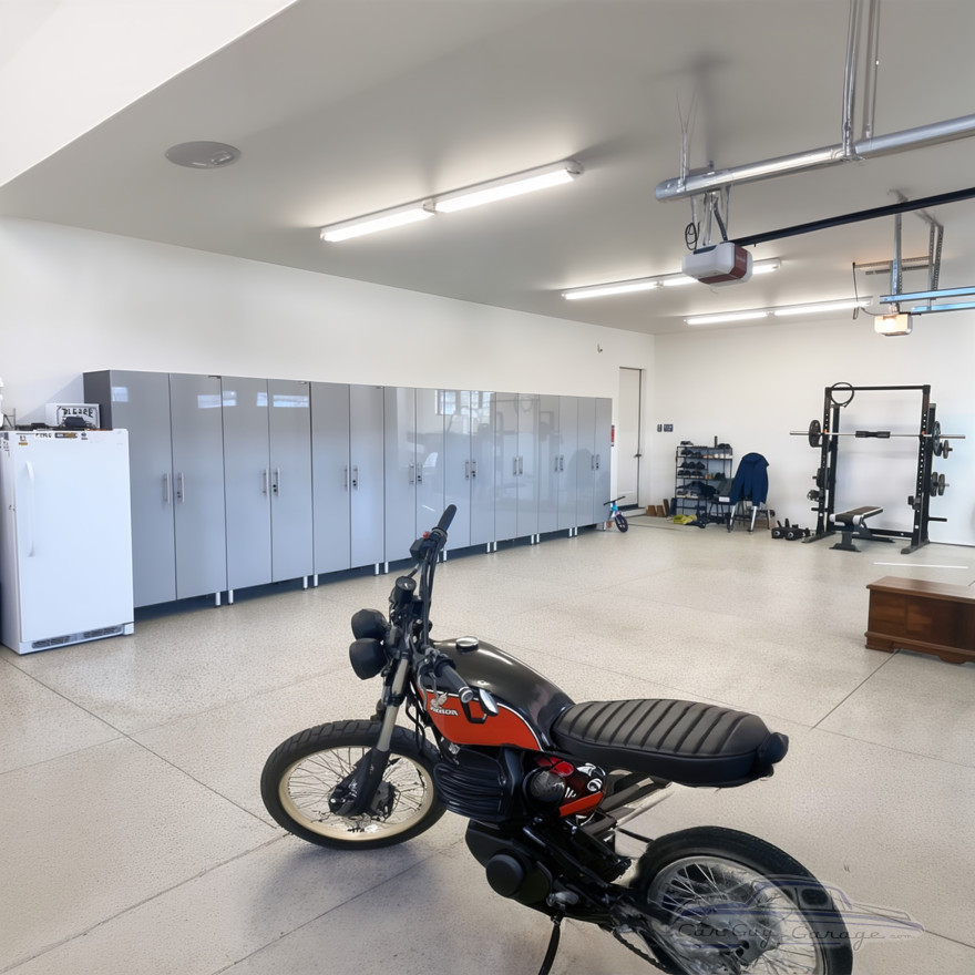 Silver Modular 8 Piece Garage Storage Closet Kit Silver Modular 8 Piece Garage Storage Closet Kit