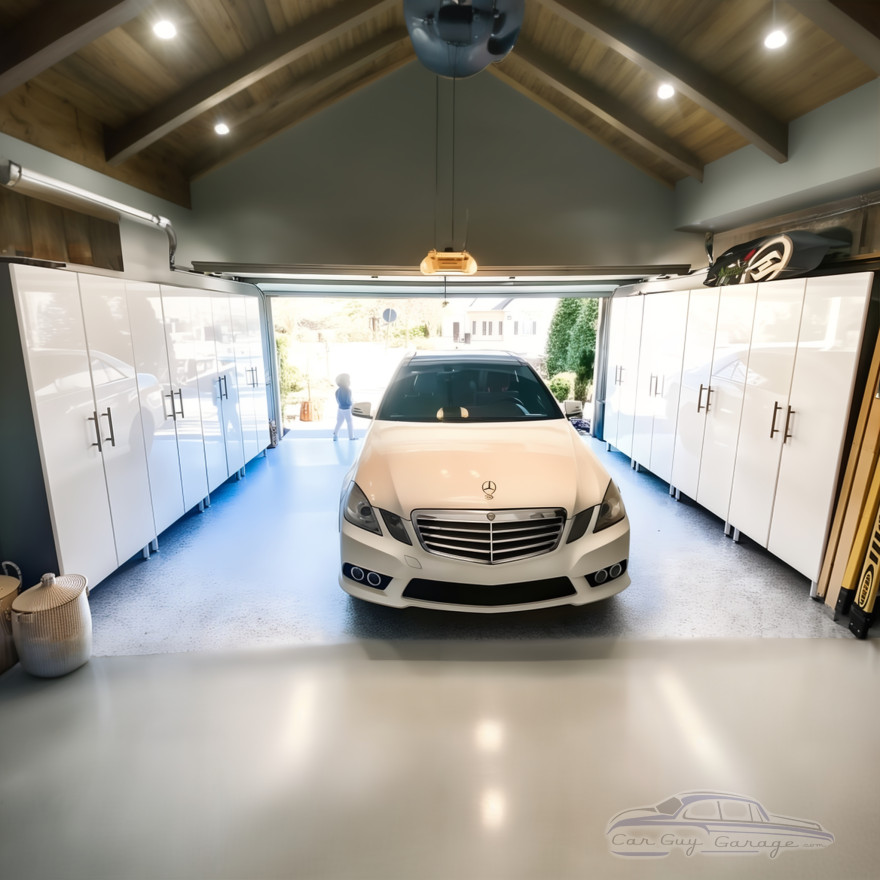 White Modular 8 Piece Garage Storage Closet Kit White Modular 8 Piece Garage Storage Closet Kit